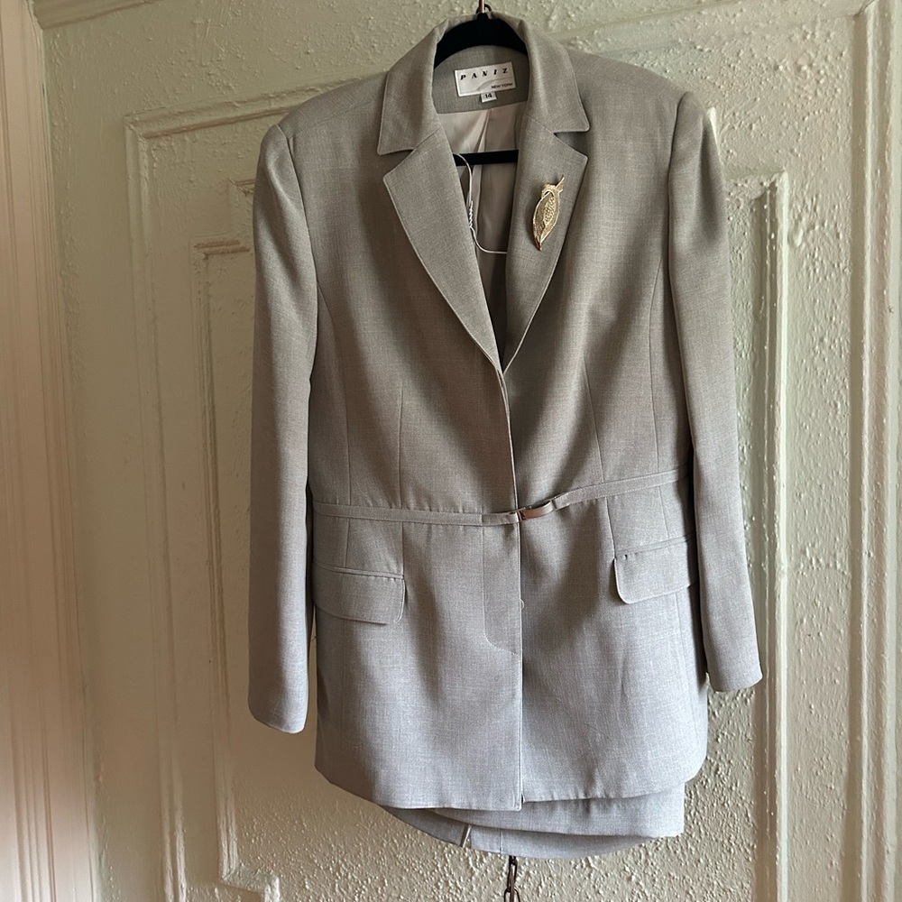 Panic Gray Suit worn once